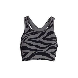 Varley Sports Bra Womens Small Gray Berkeley High Impact Racerback Zebra Print